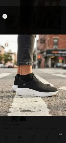 Tênis Feminino Casual Intuit Slip On Olympikus