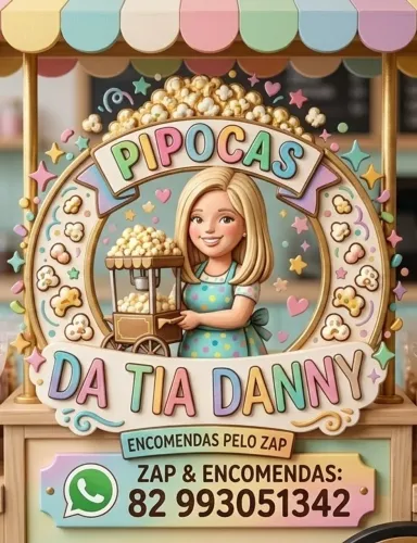 Pipocas gourmet