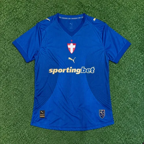 Camisa Futebol Palmeiras Jogador 2026/27 Azul - Third Emborrachada
