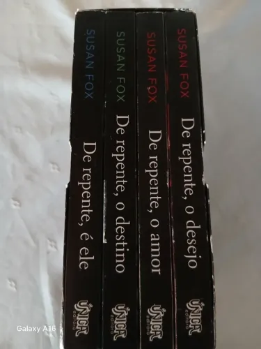 Livros Box De repente, 4 livros- Susan Fox