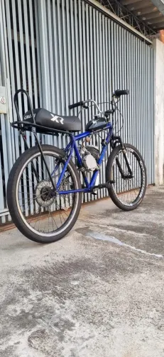 Vendo motorizada 2 tempo, motor novo com 1 mês de uso $1700