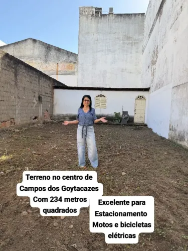 Aluguel de terreno no Centro , excelente para estacionamento motos e bicicletas e!etricas