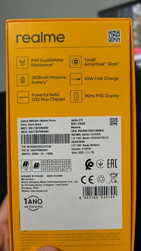 Celular realme c75