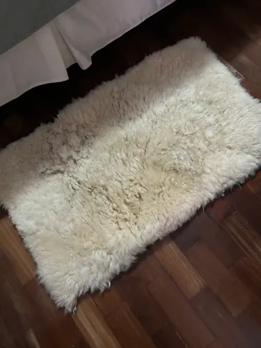 Tapete pele de ovelha