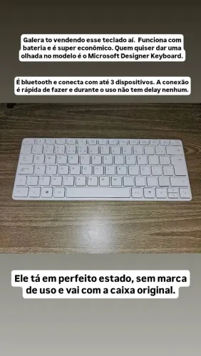 Teclado Microsoft Designer Keyboard