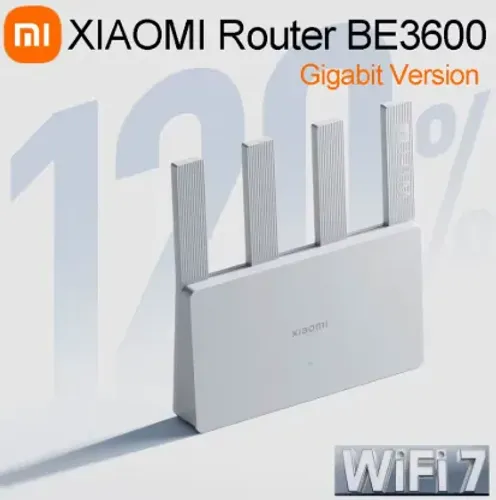 Xiaomi Router BE 3600 com Wi-Fi 7 (NOVO)