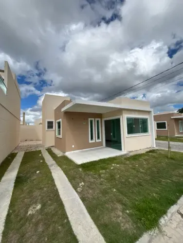 Casa Térrea 2/4 com Suíte e Varanda Abrantes - Cond. Busca Vida Side Concept