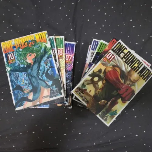 Mangás One Punch Man Volumes 1 ao 10