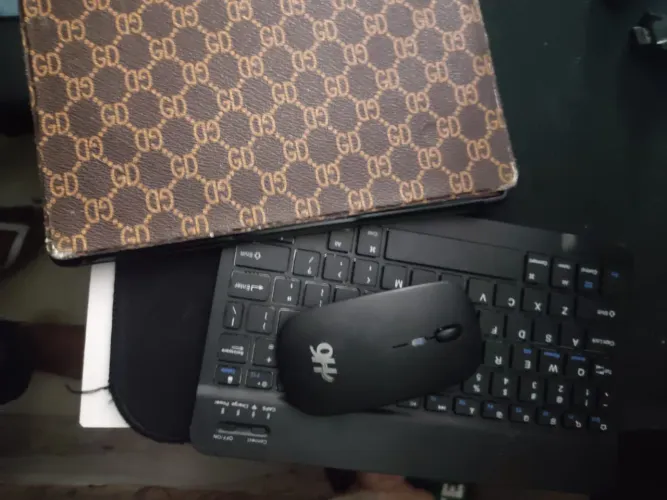 Tablet com nota 