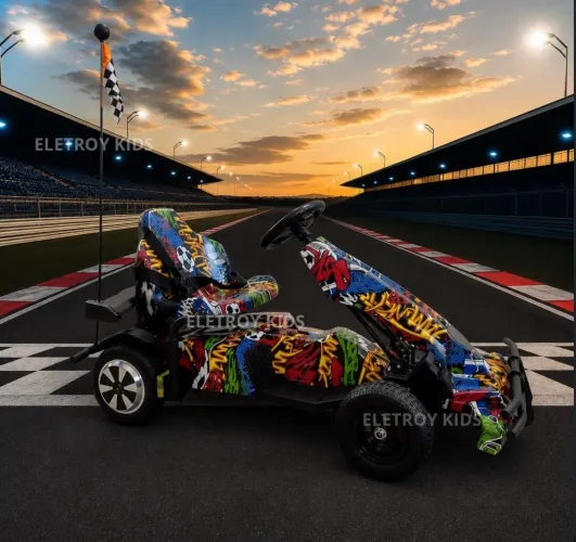 Kart Elétrico 600w infantil novo loja lacrado