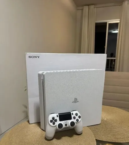 PS4 slim 1tb branco com 50