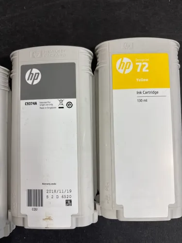 Cartucho HP72 Vazio 8unidades