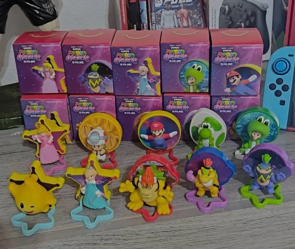 Vendo coleção nova do filme super Mario