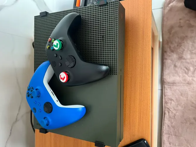 Xbox one S 1T edição limitada Battlefield verde militar