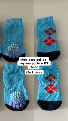 Meia cachorro pequeno porte