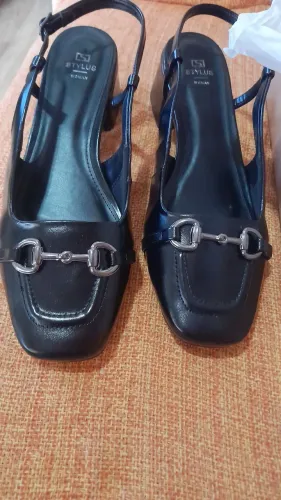 Sandalia social preto nova N:40