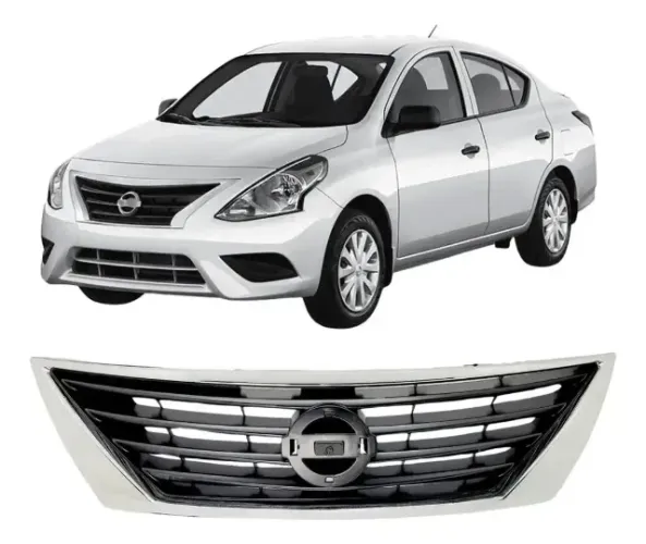 Grade Radiador Moldura Cromada Versa 2011 A 2014 ORIGINAL 623103BA5A