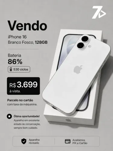 iPhone 16 Branco