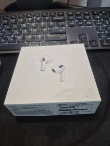 AirPods 3ª Geração Original Apple - Seminovo, com Caixa e Nota Fiscal