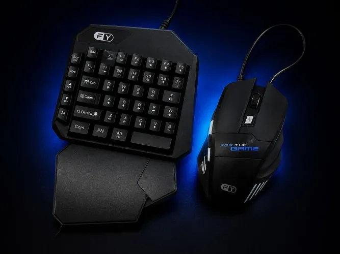 Teclado e mause