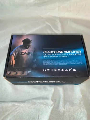 Amplificador De Fone De Ouvido Microamp Ha400 4 Canais - Na Caixa