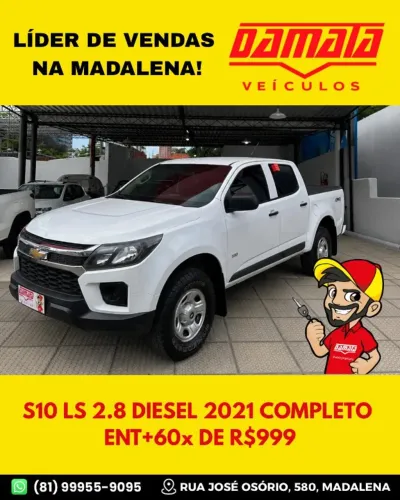 Chevrolet S10 Pick-up LS 2.8 TDI 4X4 CD Dies. Mec. 2021
