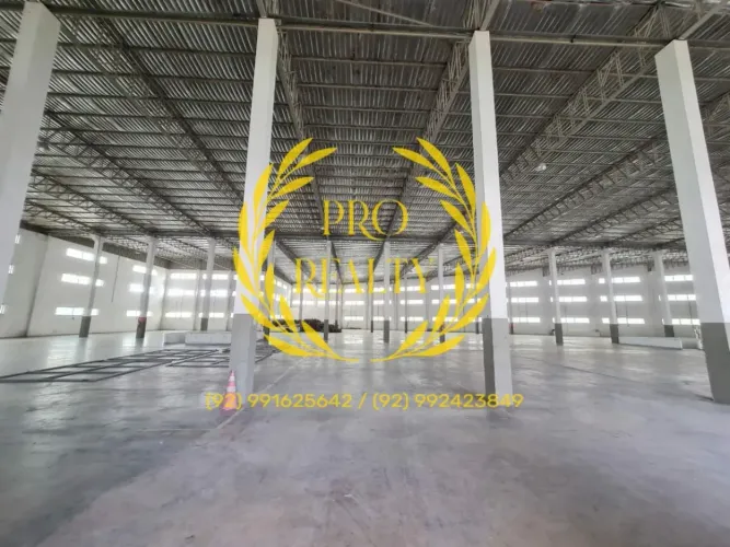 Galpão em condomínio, 1.800m², pé direito 14m, habite-se e avcb, pátio para carretas. doca