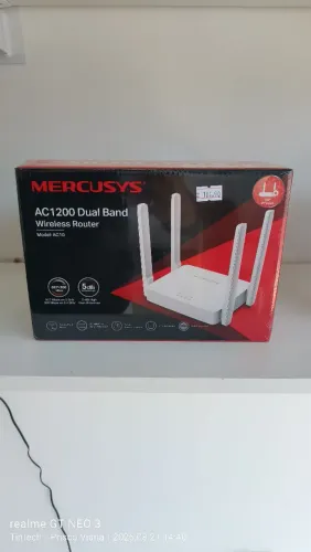 Roteador Mercusys AC10 Dual Band AC1200 4 Antenas