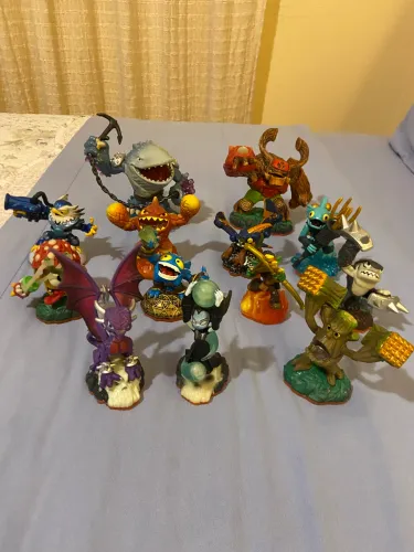 Skylanders Giants Wii + Portal + Bonecos Originais