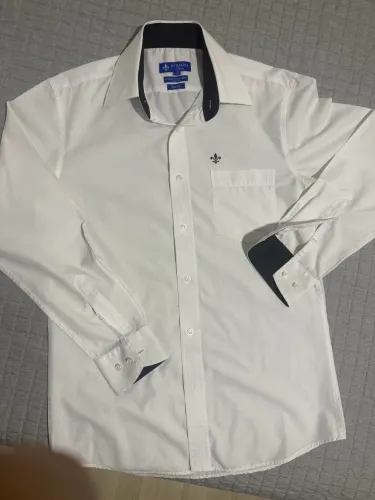 Camisa Dudalina Sport Branca Tam. L Slim Fit