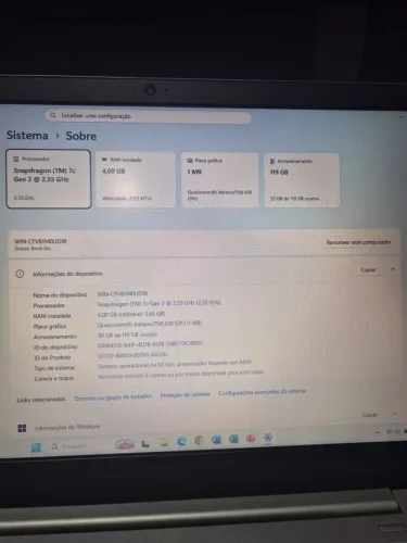 Notebook Samsung 