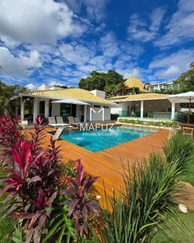 Casa para aluguel, 5 quartos, 3 suítes, 5 vagas, Condomínio Condados da Lagoa - Lagoa Sant
