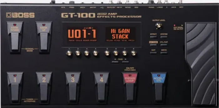 Pedaleira Boss GT 100