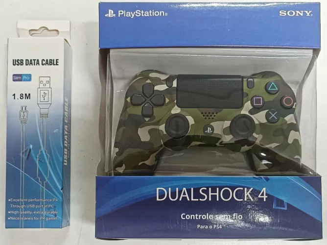 Dualshock 4 original camuflado - ProGames Vale 