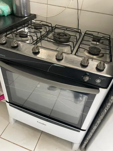 Fogão 5 bocas Esmaltec