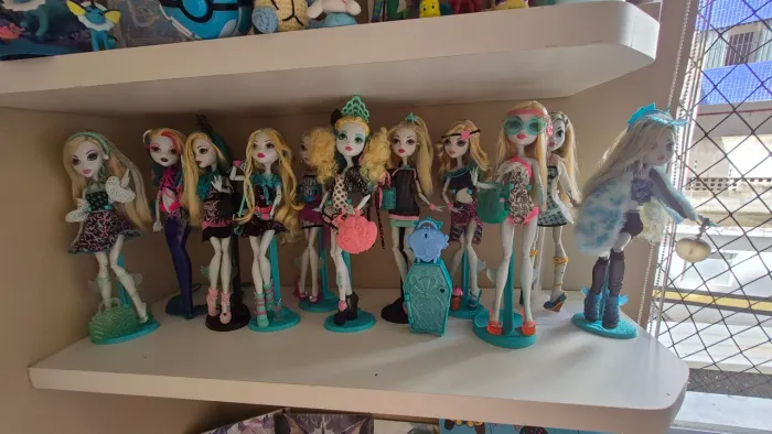 Lote Monster High Lagoona Blue