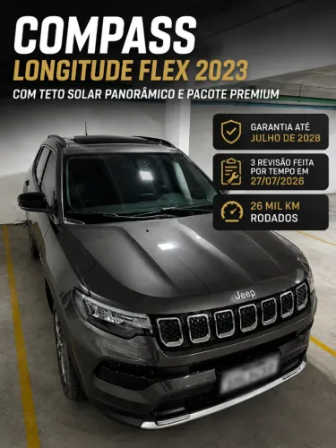 Jeep Compass Long. T270 1.3 TB 4X2 Flex AUT 2023