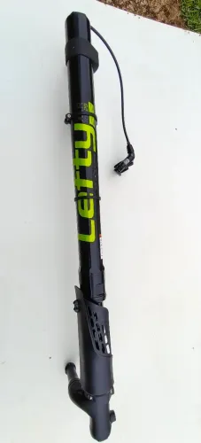 Suspensão lefty 2.0 XLR, trava hidráulica, revisada com garantia