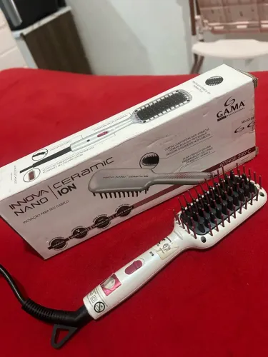 Escova Alisadora GA.MA Italy Innova Nano Ceramic Ion