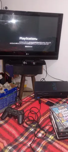 PS2 fat zerado na cx
