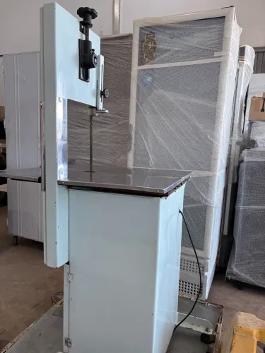 Serra Fita Carne Açougue Mesa Inox Móvel