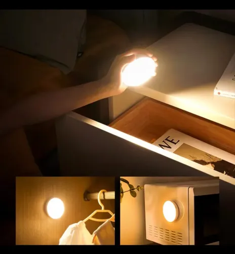 Lâmpada Led com sensor de movimento 8 Leda