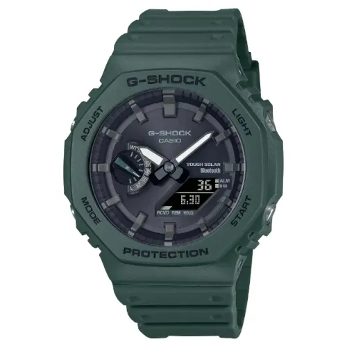 Relógio Casio G-SHOCK GA-B2100-3A solar e bluetooth
