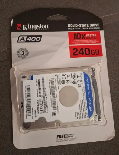 HD WD Blue 500GB 2.5" para Notebook