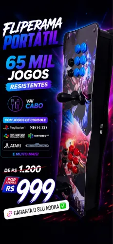 FLIPERAMA 65 mil jogos