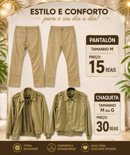 Liquidação de roupas