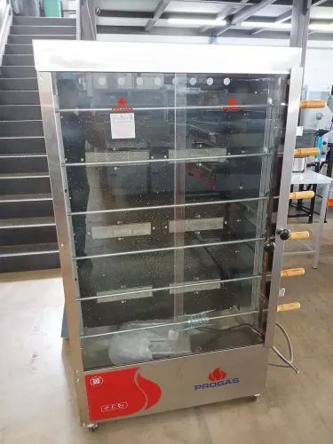 Máquina Assar Frango Progás PR-631 6 Espetos Infravermelho
