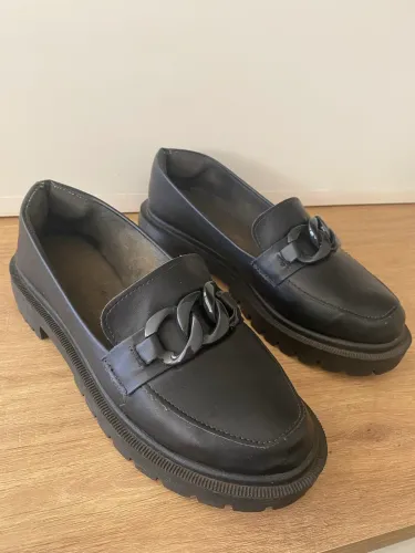 Mocassim feminino preto número 38