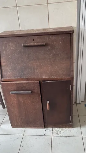 Escrivaninha de escritório antiga 