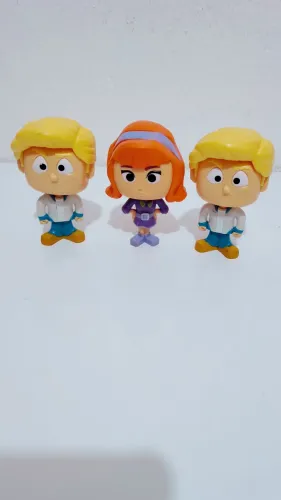 Bonecos Scooby Soo MC Donald's Daphne e Bobble Head.